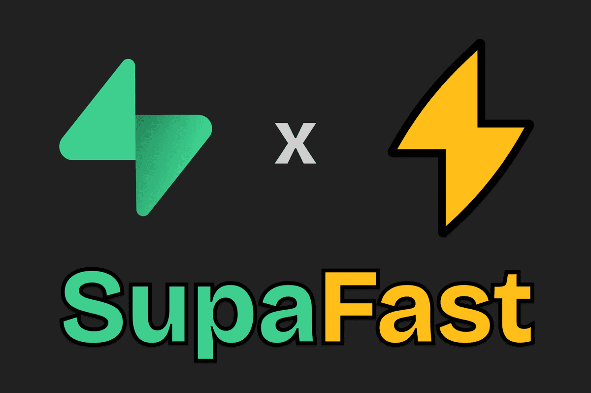 Supabase and Embed Review logo combined